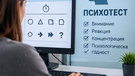 Психотест за водачи — изследване на внимание и реакция