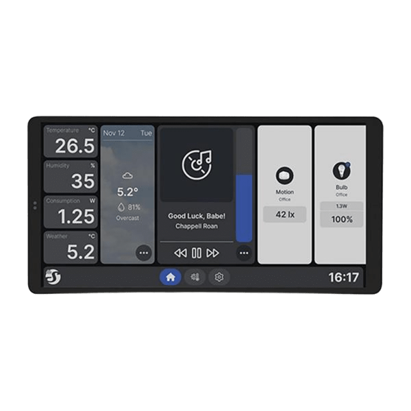 Пулт за управление със Smart реле Shelly Wall Display X2i