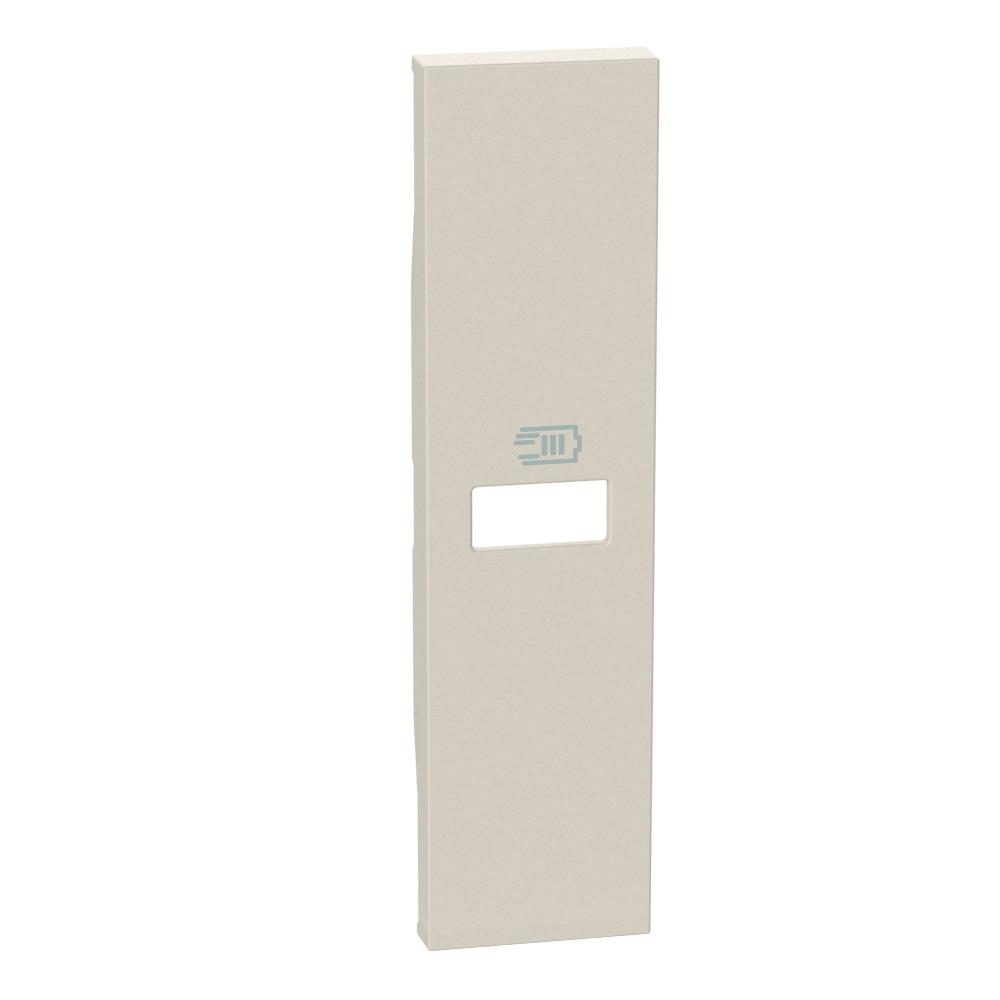 Лицев панел за USB розетка тип C Power Delivery Крем